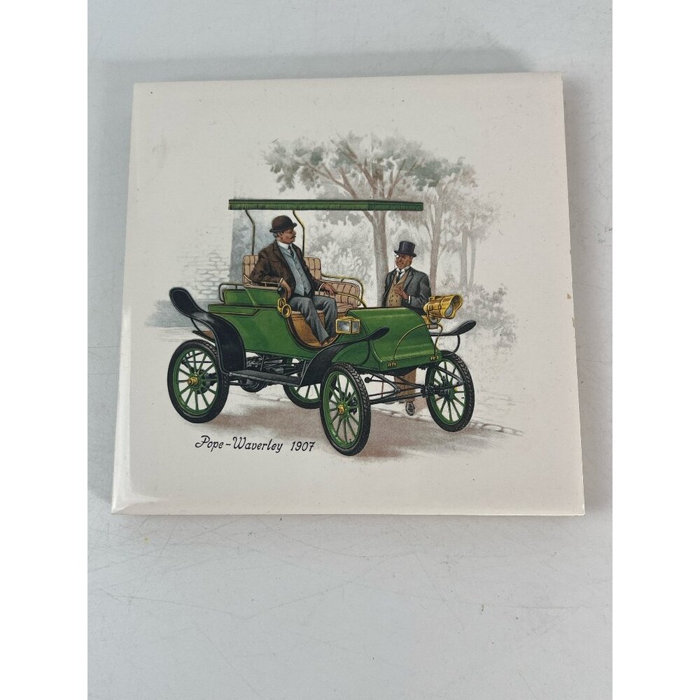 Pope Waverly Vintage Car Cork Backed tile